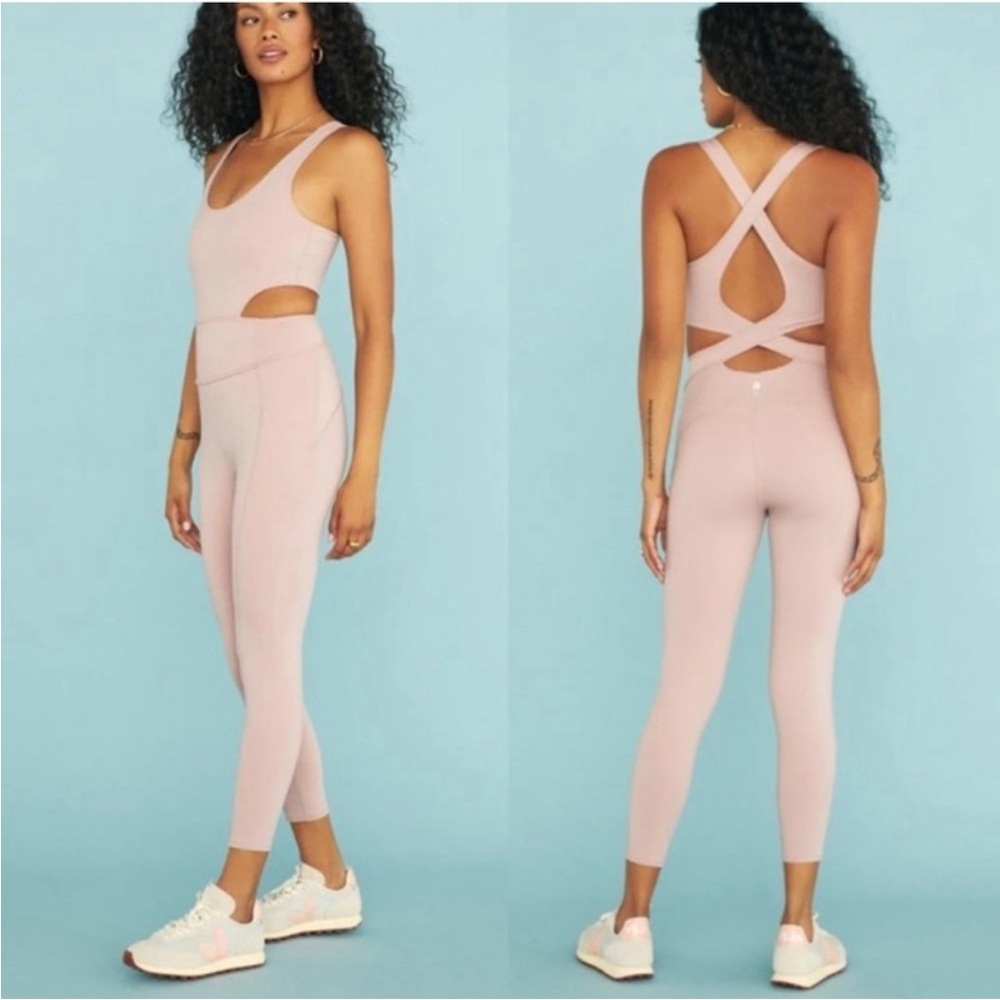 Free People Movement Back It Up Onesie Jumpsuit